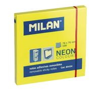 Notes adesivi Milano 75x75 mm giallo, 1 pezzo, 80 foglietti adesivi, 85434