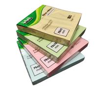 Notes adesivi riposizionabili pastello 75x75mm