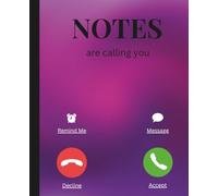 Notes Are Calling You Composition Notebook for Students College Ruled School Notes Journal | Gift for Student: College Ruled Notebook for Students