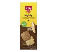 Schar Notes Biscotto Ripieno Cremoso con Cioccolato al Latte, 81g