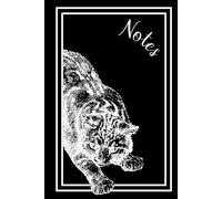 Notes: Cat Planner for Cat Lovers - Elegant Notebook 120 Pages with Unique Cat Illustrations | Black Matte Hardcover Edition