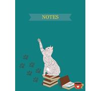 Notes: College Ruled Notebook | 8.5" X 11", 100 Pages | Cat Lover's Notebook | Best for Kids, Students, and Cat Lovers