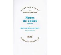 Notes des cours au Collège de France (1958-1959 et 1960-1961)