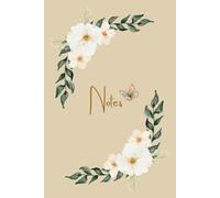Notes: Dream big and make it come true. Cuaderno de notas, tapa blanda, diseño de flores en acuarelas y acabado mate. Medidas de 6x9pulgadas (15,24 x ... dibujo, agenda, diario, journaling, estudio.