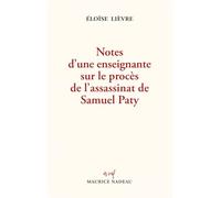Notes d'une enseignante sur le procès de l'assassinat de Samuel Paty