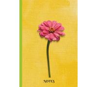 Notes: Gerber,Plain, Blank 110 Pages ,6x9: Elegant Sketchbook for Drawing, Journaling, Planning & Note-Taking - Ideal Gift , Girls, Students, and Floral Stationery Lovers