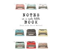Notes In A Cute Little Book [Royal Quiet Deluxe Edition]: 5.5" x 8.5" small notebook with 110 lined pages with date marks. Includes a bit of ... for doodles, capturing notes, journaling.