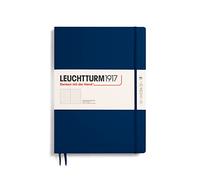 LEUCHTTURM1917 342929 Taccuini Master Slim A4+, Copertina rigida, 123 pagine numerate, Blue Mare, Puntini