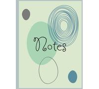 Notes: Notes, Perfect For Journaling, Sermons, Bible Study, School, Travel Or Any Function That Requires Note Taking| 160 Pages| 8.25x11 Inches. .Great For Everyday Use Or Seasonal Gift Giving.