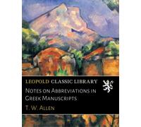Notes on Abbreviations in Greek Manuscripts