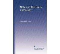 Notes on the Gr nthology