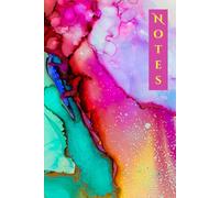 Notes: Pink and Green Abstract