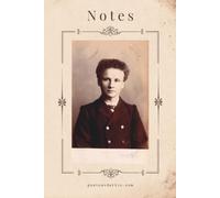 Notes: Portrait of a Young Man in Double-breasted Jacket Postcard Notebook