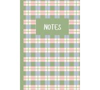 Notes: Pretty Checked Pattern | Notebook | Girls | Gift for Her