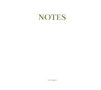 NOTES: Write all that's on your mind