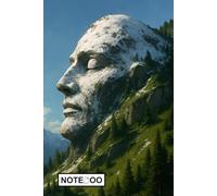 Notetoo | El gigante dormido - Cuaderno A5 (6 x 9 pulgadas): Cuaderno de cuadrícula 4 mm (0.16 pulgadas) con diseño exclusivo. Ideal para escritura, notas o creatividad diaria.
