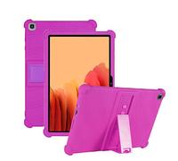 Nother Funda para Galaxy Tab A7 10.4 2020, Silicón Ligera Carcasa Antideslizante con Soporte para Los Niños para Samsung Galaxy Tab A7 T500/T505/T507 10.4 2020, Morado
