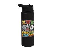 Nothing Beats 2nd Second Grade Funny Back to School Stainless Steel Insulated Water Bottle