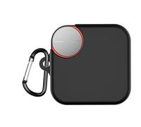 Nothing Buds Pro 2, custodia protettiva in silicone per auricolari CMF Buds Pro 2, con moschettone, protezione completa per CMF Buds Pro 2, accessori a prova di caduta e polvere (nero)