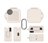Nothing Buds Pro2, custodia protettiva in silicone per auricolari CMF BY Nothing Buds Pro2, a prova di caduta, con gancio, colore: bianco