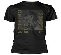 Nothing But Thieves Broken Machine Mens T-Shirt Black Graphic Unisex Tee Shirt XL