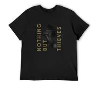 Nothing But Thieves Broken Machine Unisex 100% Cotton Short-Sleeve T-Shirts Black XXL