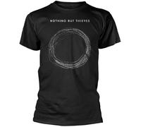 Nothing But Thieves Logo Men T-Shirt Short Sleeve Round Neck Clothing Black M