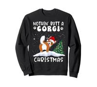 Nothing Butt A Corgi Dog Christmas Funny Xmas Felpa