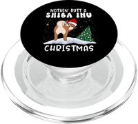 Nothing Butt A Shiba Inu Dog Christmas Funny Xmas PopSockets PopGrip per MagSafe
