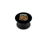 Nothing Haunts Like Hunger Zombie Feast Citazione PopSockets PopGrip Adesivo