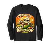 Nothing Is Better Than Me Tea Lovers - Opera d'Arte per erboristeria Maglia a Manica