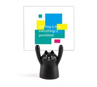 Nothing is True Everything is Pertted - Supporto per memo a forma di gatto nero