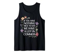 Nothing Nice We’ve Got That in Common |- Canotta