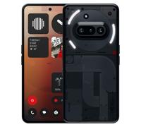 Nothing Phone (3a) 128 GB - Handy mit Essential Space, 50-MP-Hauptkamera, 32-MP-Frontkamera, 30-facher Ultra-Zoom, 8 GB RAM, Langer Akkulaufzeit und 6,77 Zoll Flexibles FHD+ AMOLED-Display - Schwarz