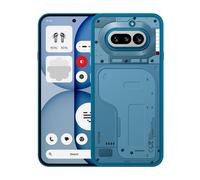 Nothing Phone (4a) - Tripla Fotocamera 50MP, Ultra Zoom 70x, Smartphone Trasparente, Batteria Lunga Durata, Ricarica Rapida 50W, AMOLED 120Hz, Glyph Bar, 12GB+256GB - Blu
