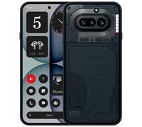 Nothing Phone (4a) - Tripla Fotocamera 50MP, Ultra Zoom 70x, Smartphone Trasparente, Batteria Lunga Durata, Ricarica Rapida 50W, AMOLED 120Hz, Glyph Bar, 12GB+256GB - Nero