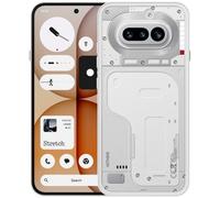 Nothing Phone (4a) - Tripla Fotocamera 50MP, Ultra Zoom 70x, Smartphone Trasparente, Batteria Lunga Durata, Ricarica Rapida 50W, AMOLED 120Hz, Glyph Bar, 12GB+256GB - Bianco