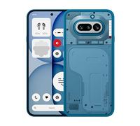 Nothing Phone (4a) - Tripla Fotocamera 50MP, Ultra Zoom 70x, Smartphone Trasparente, Batteria Lunga Durata, Ricarica Rapida 50W, AMOLED 120Hz, Glyph Bar, 12GB+256GB - Blu