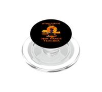 Nothing Scares Me I'm A 2nd Grade Teacher Halloween Witch PopSockets PopGrip per MagSafe