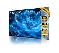 NothingProjector Schermo ALR per Proiettore a Ottica Ultra Corta, 85% Reiezione Luce Ambientale, 120 Pollici, Telaio Fisso 16:9, 4K/8K UHD, Active 3D, Montaggio a Parete, Home Cinema, Classic Series