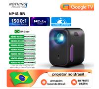 NothingProjector Smart One Proiettore LED FHD 1080P Mini proiettore portatile GoogleTV Prime Video Netflix per la casa, versione globale