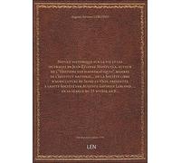 Notice historique sur la vie et les ouvrages de Jean-Étienne Montucla, auteur de l'Histoire des mat