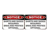 Notice Vintage Targa decorativa in metallo per Man Cave Garage 30 x 20 cm Poster da parete retrò