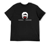 Notifi Giorgio Moroder Famo Singer Legend Logo Men's T Shirt Black XL