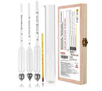 Notimin alcolometro 3 Pezzi 0-40 40-70 70-100Vol% di idrometro Alcoholmeter