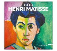 NOTIQUE Calendario da parete 2026 Henri Matisse, calendario mensile in brochure, design estetico 30 x 30 cm (aperto 30x60)