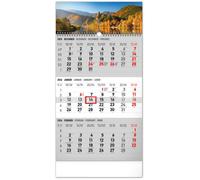 Notique calendario da parete trimestrale Paesaggio 2026