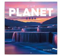 Notique calendario per appunti Il Nostro Pianeta 2026, 30 x 30 cm