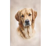 Notizbuch 80 Seiten liniert - Golden Retriever für Hundefreunde & Tierliebhaber.: Liniertes Journal mit liebevollem Hundemotiv - Perfekt für Gedanken, ... rund um den besten Freund des Menschen.