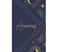 Notizbuch A5 - Blanko | A5 | 400 Seiten | Sternzeichen Aquarius: Ideal für Journaling, Skizzen, Notizen und kreative Ideen.